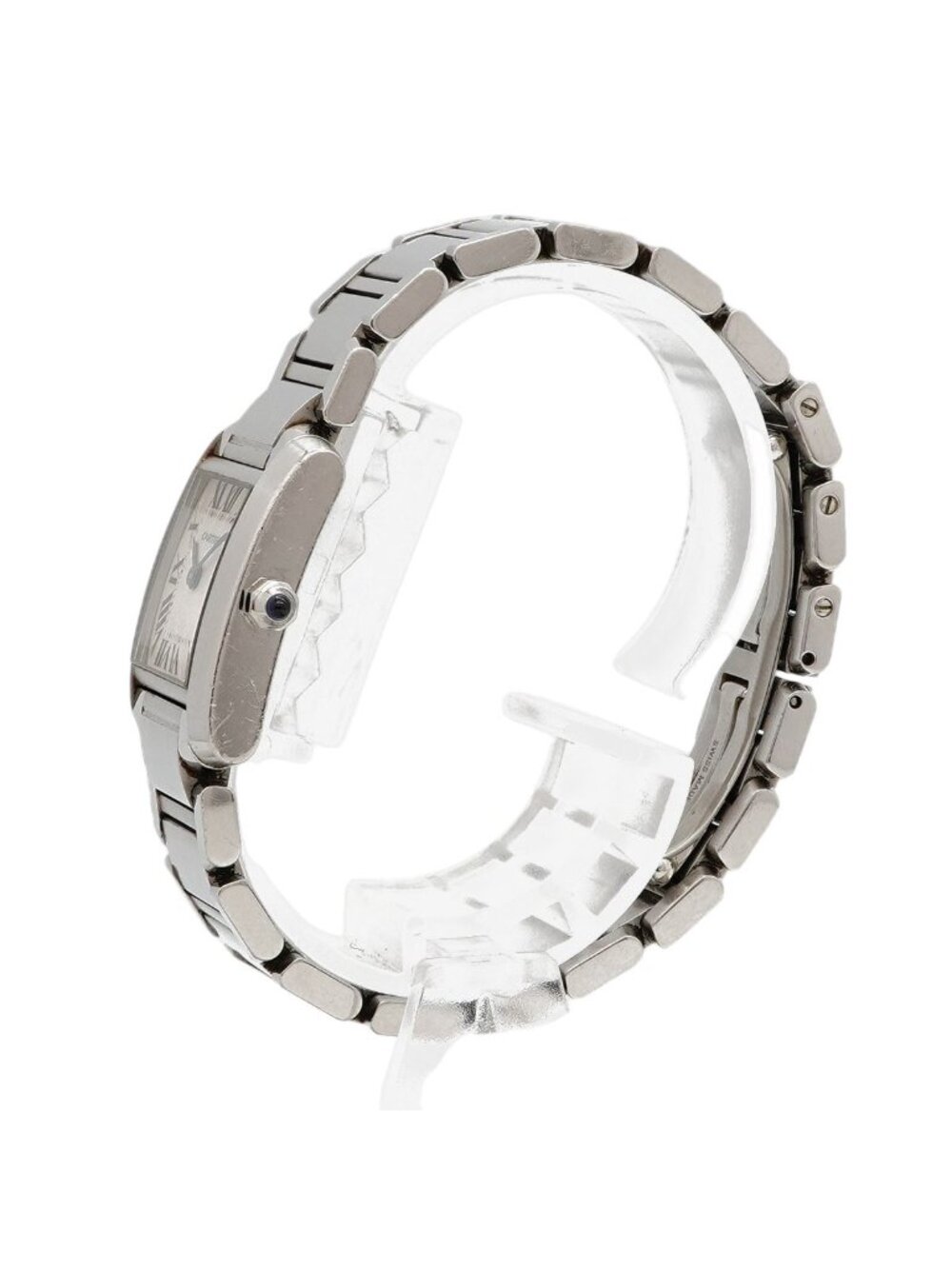 Cartier Tank Francaise SM Ivory Dial Watch - Picture 2 of 9